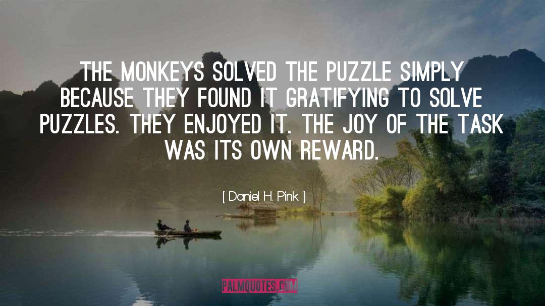 Puzzles quotes by Daniel H. Pink