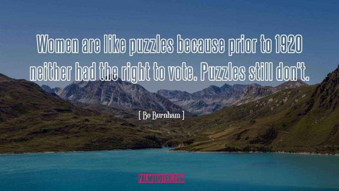 Puzzles quotes by Bo Burnham