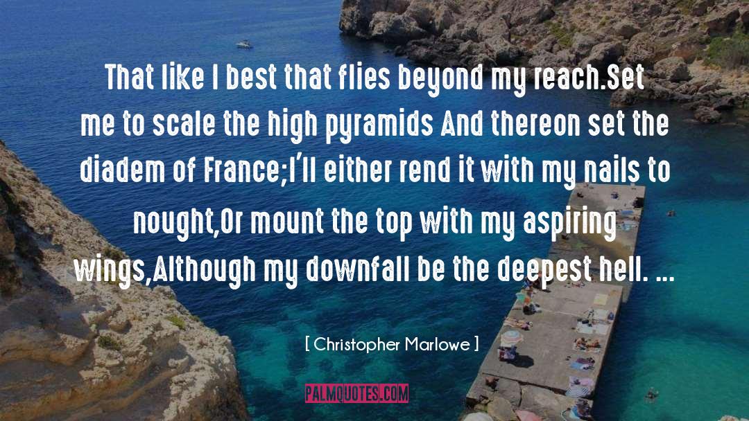 Pyramids quotes by Christopher Marlowe