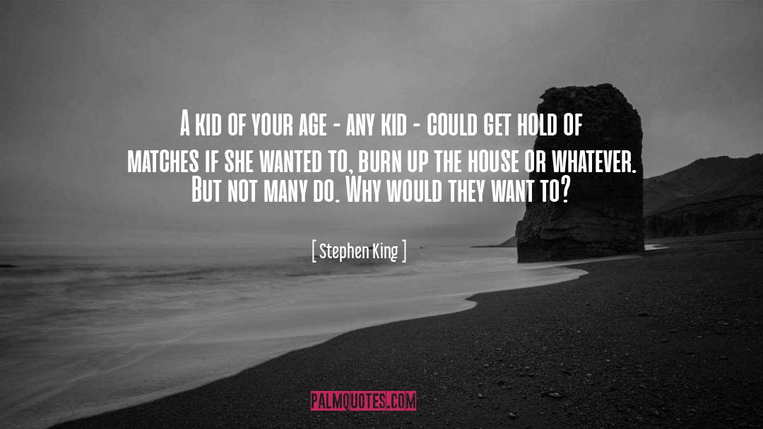 Pyromania quotes by Stephen King