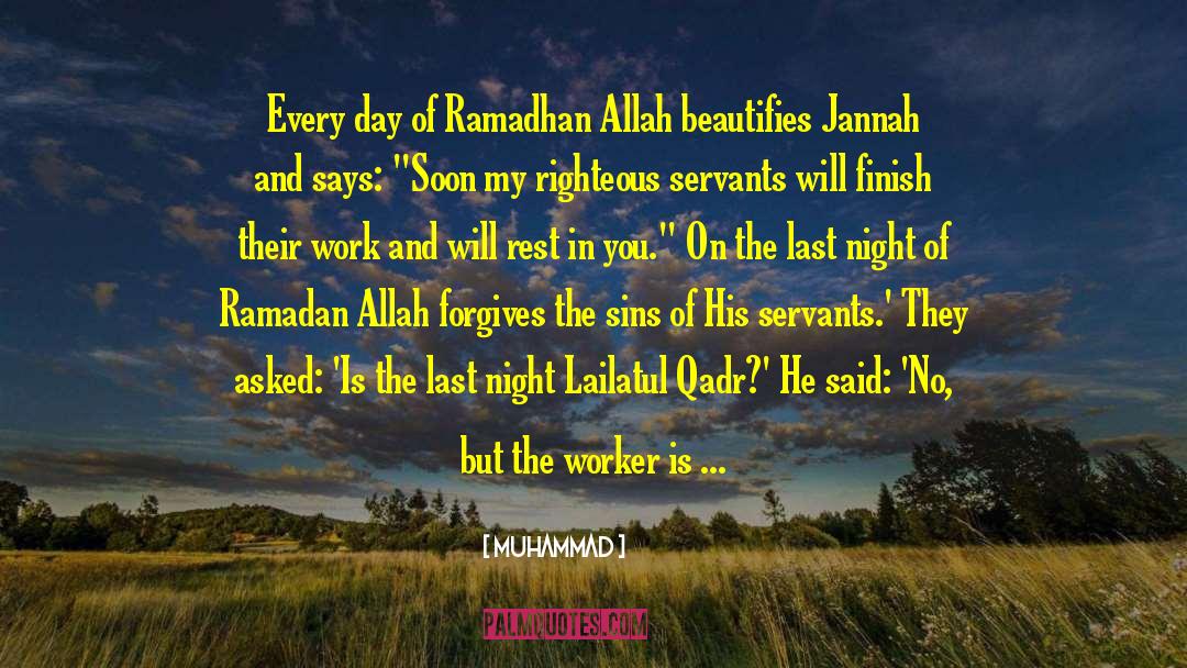 Qadr quotes by Muhammad
