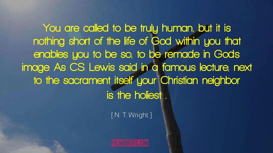 Qazwini Lecture quotes by N. T. Wright
