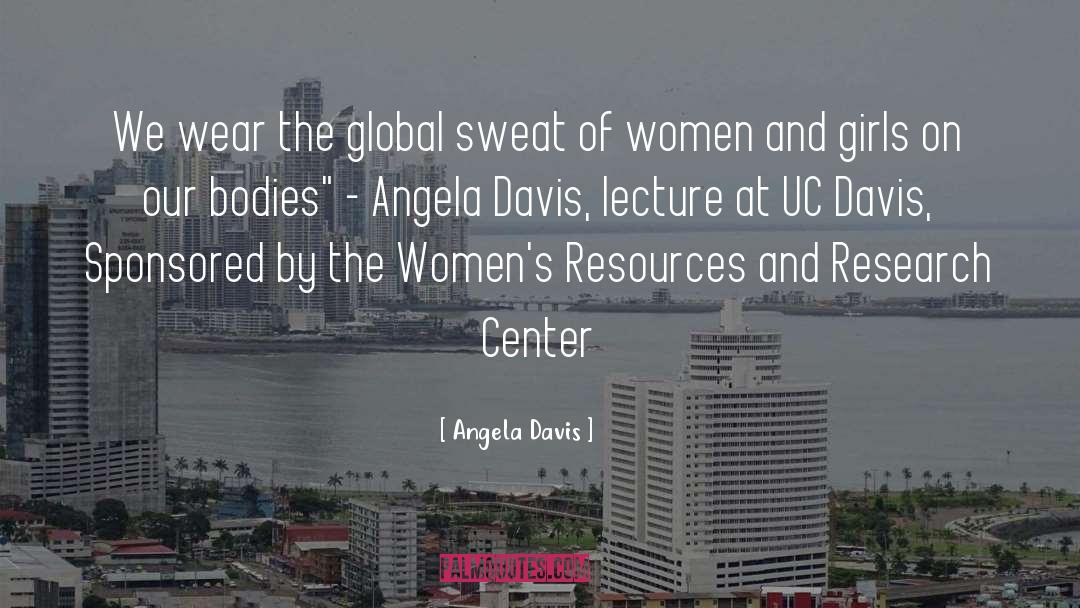 Qazwini Lecture quotes by Angela Davis