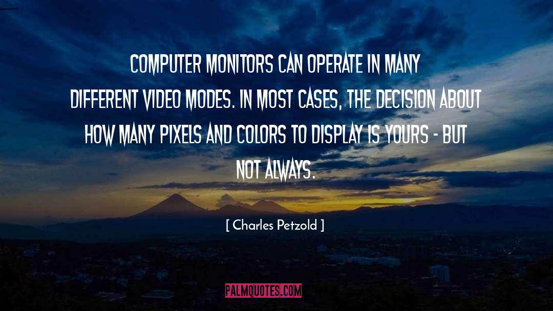 Qbert Pixels quotes by Charles Petzold