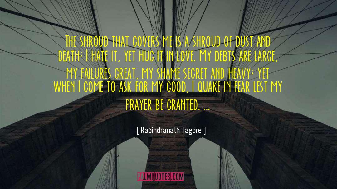 Quake quotes by Rabindranath Tagore