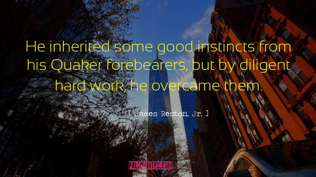 Quaker quotes by James Reston, Jr.