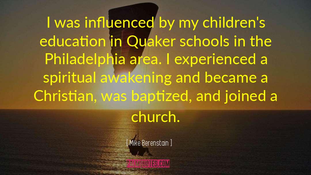 Quaker quotes by Mike Berenstain
