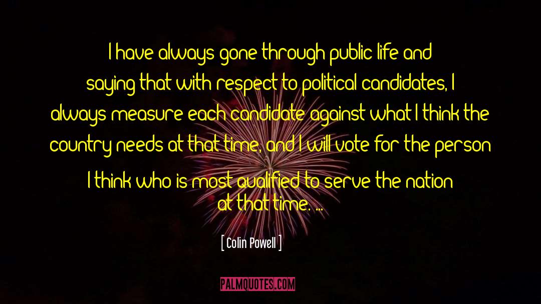 Qualified quotes by Colin Powell