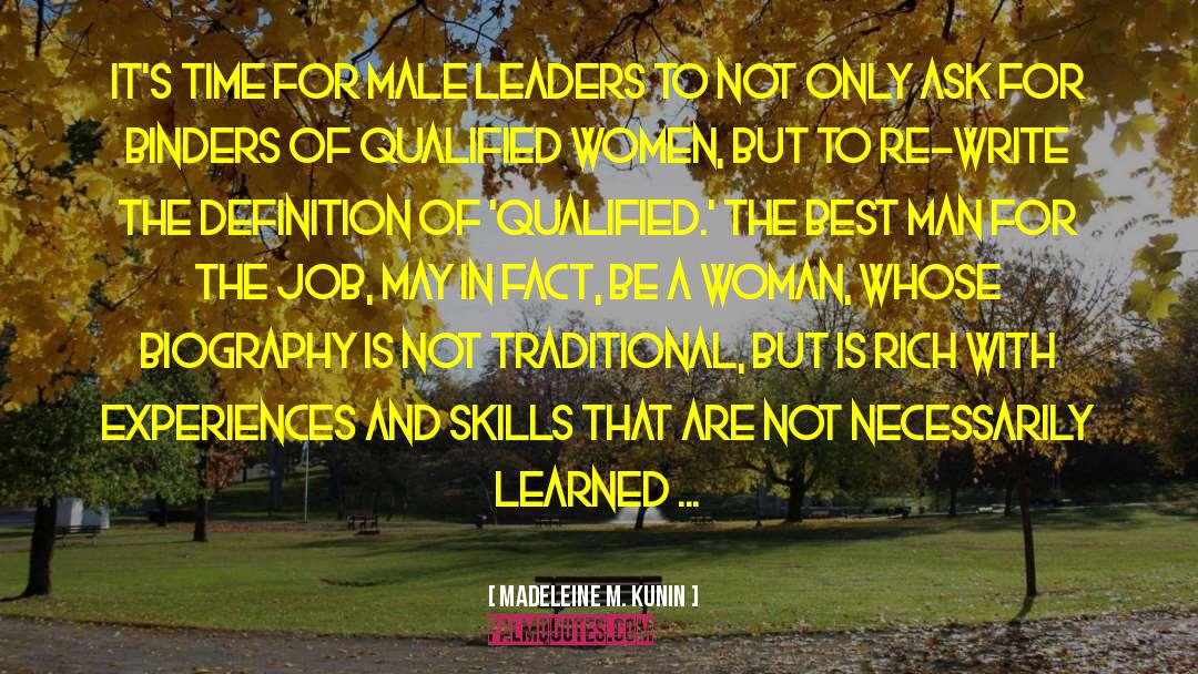 Qualified quotes by Madeleine M. Kunin