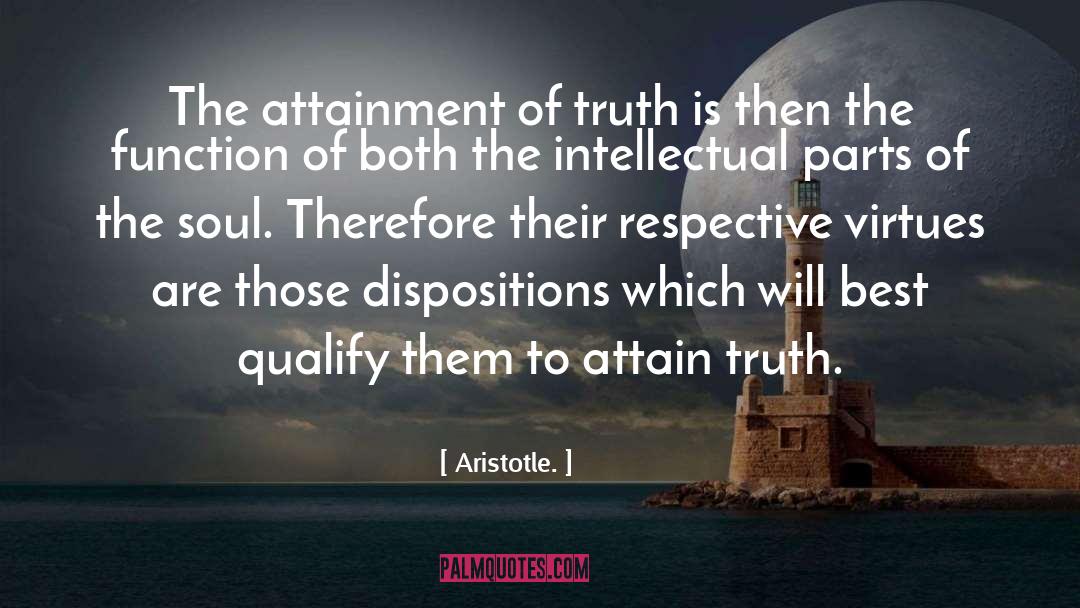 Qualify quotes by Aristotle.