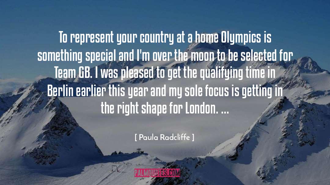 Qualifying quotes by Paula Radcliffe