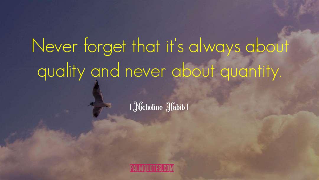 Quality Goods quotes by Micheline  Habib