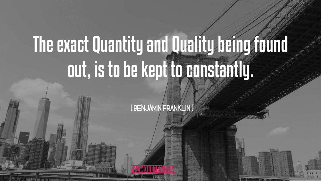 Quality Instruction quotes by Benjamin Franklin