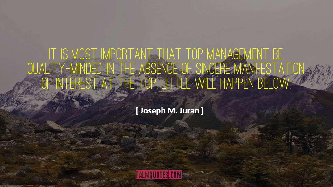 Quality Management quotes by Joseph M. Juran