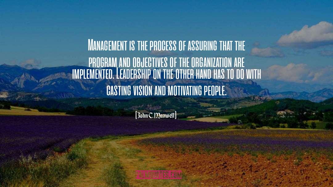 Quality Management quotes by John C. Maxwell