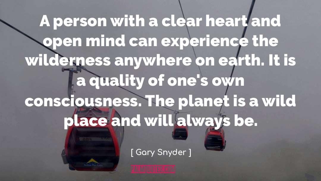 Quality Management quotes by Gary Snyder