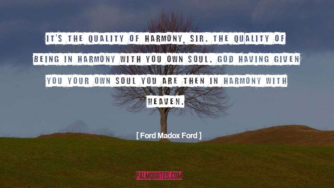 Quality Of A Saint quotes by Ford Madox Ford
