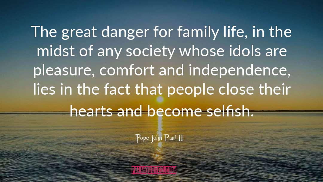 Quality Of Hearts quotes by Pope John Paul II