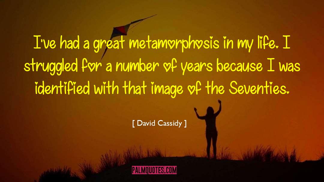 Quanta Metamorphosis quotes by David Cassidy