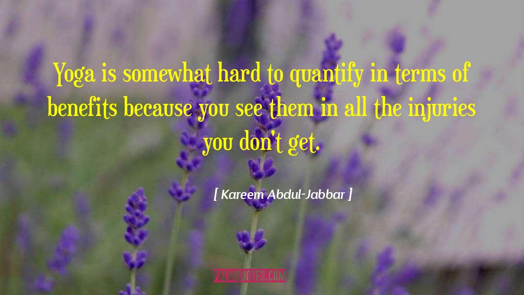 Quantify quotes by Kareem Abdul-Jabbar