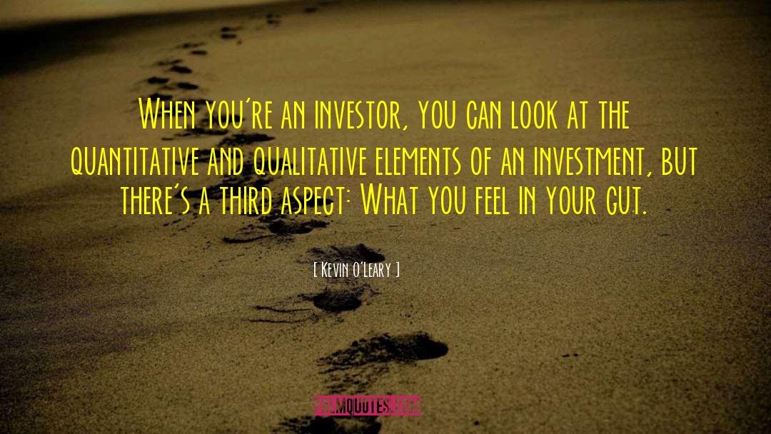 Quantitative quotes by Kevin O'Leary