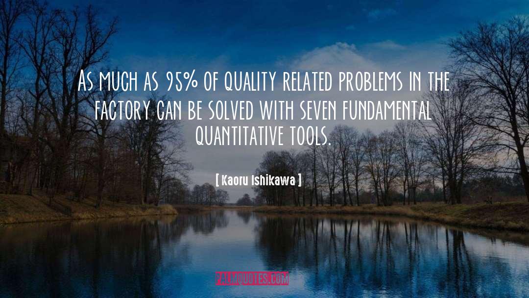 Quantitative quotes by Kaoru Ishikawa