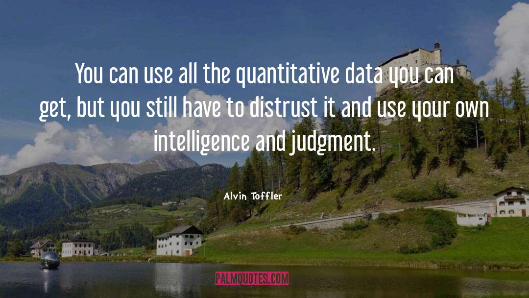 Quantitative quotes by Alvin Toffler