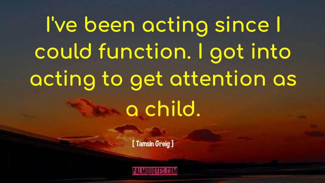 Quantum Attention Function quotes by Tamsin Greig