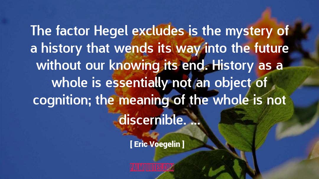 Quantum Cognition quotes by Eric Voegelin