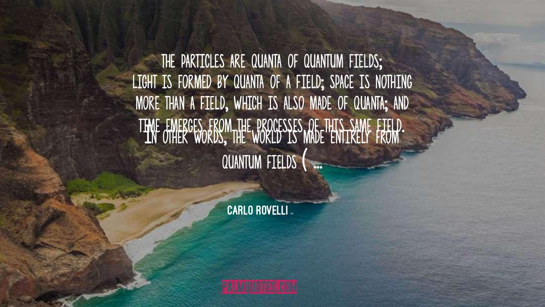 Quantum Fields quotes by Carlo Rovelli