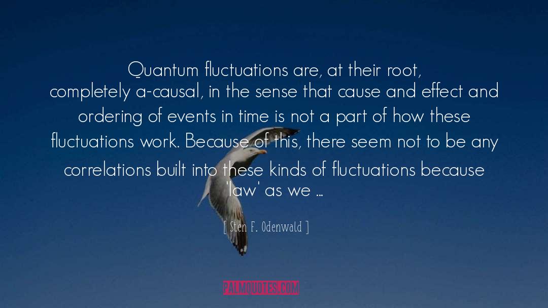 Quantum Fluctuations quotes by Sten F. Odenwald