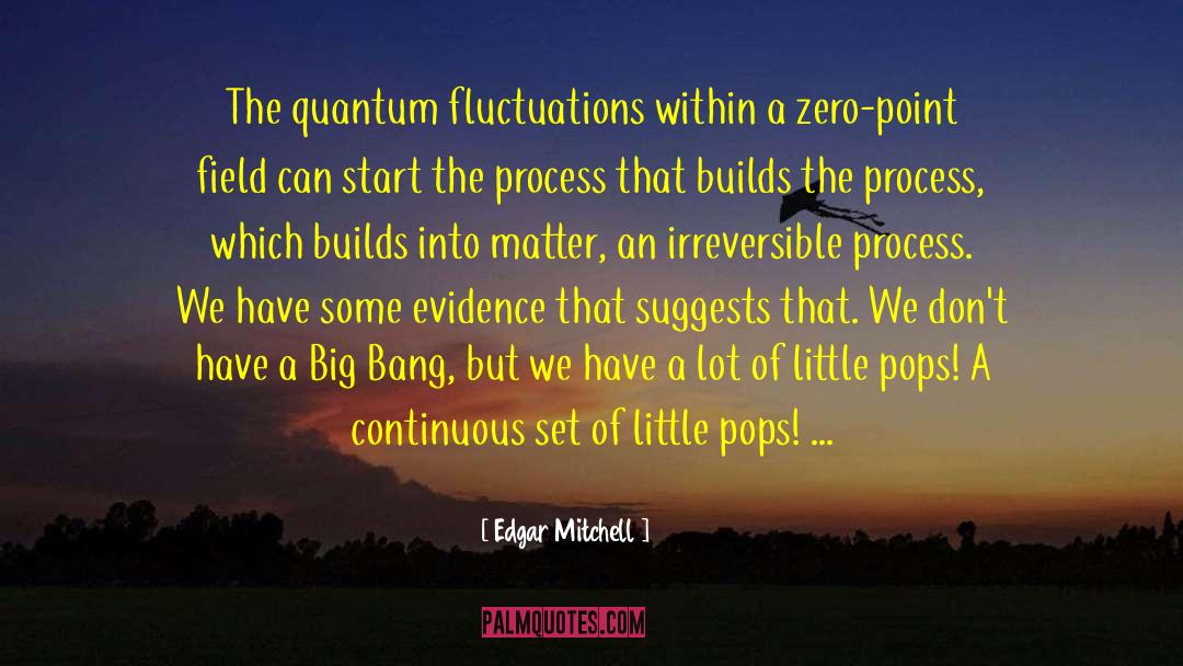 Quantum Fluctuations quotes by Edgar Mitchell