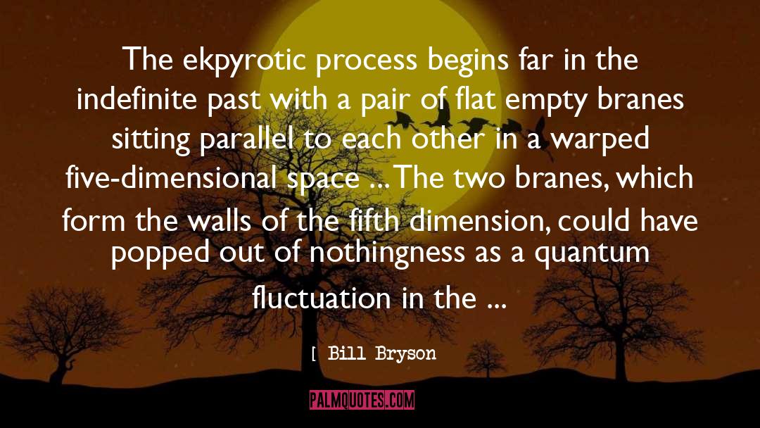 Quantum Leap quotes by Bill Bryson