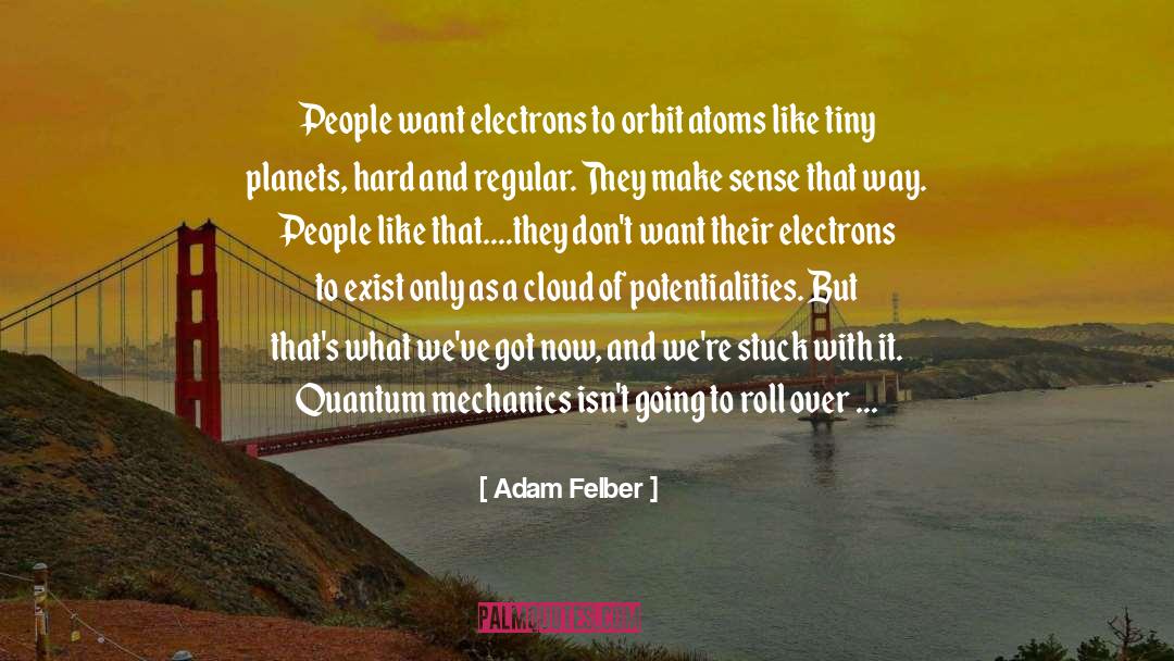 Quantum Mysticism quotes by Adam Felber