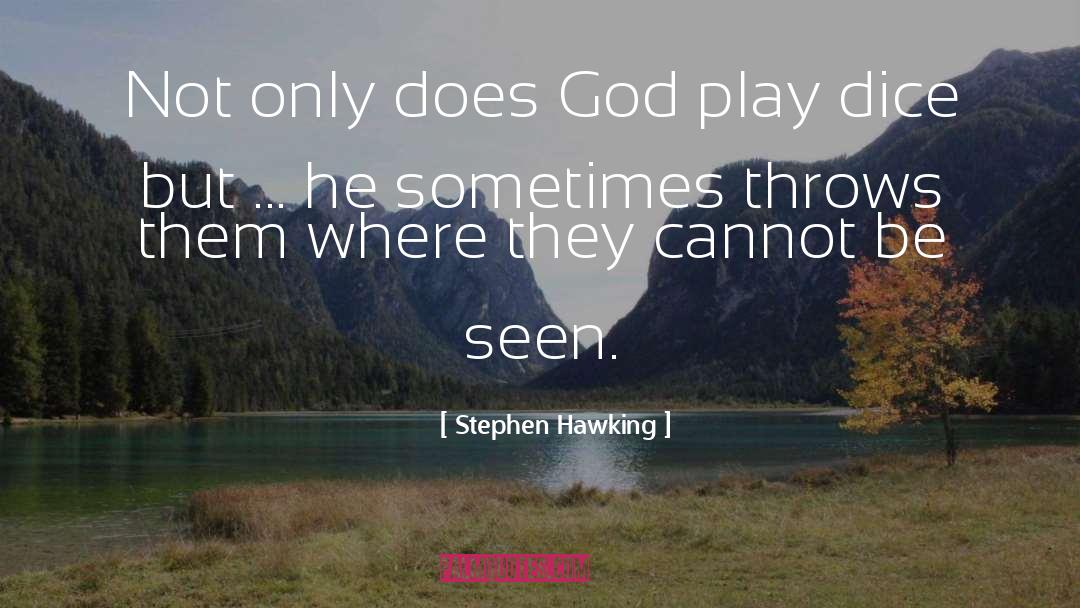 Quantum Physics God quotes by Stephen Hawking