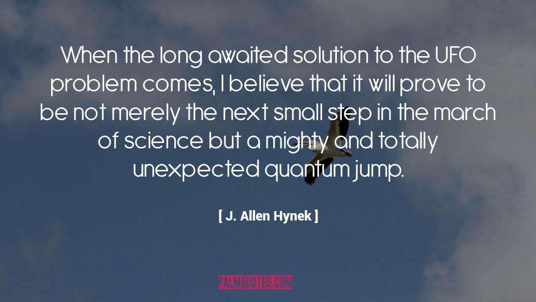 Quantum quotes by J. Allen Hynek