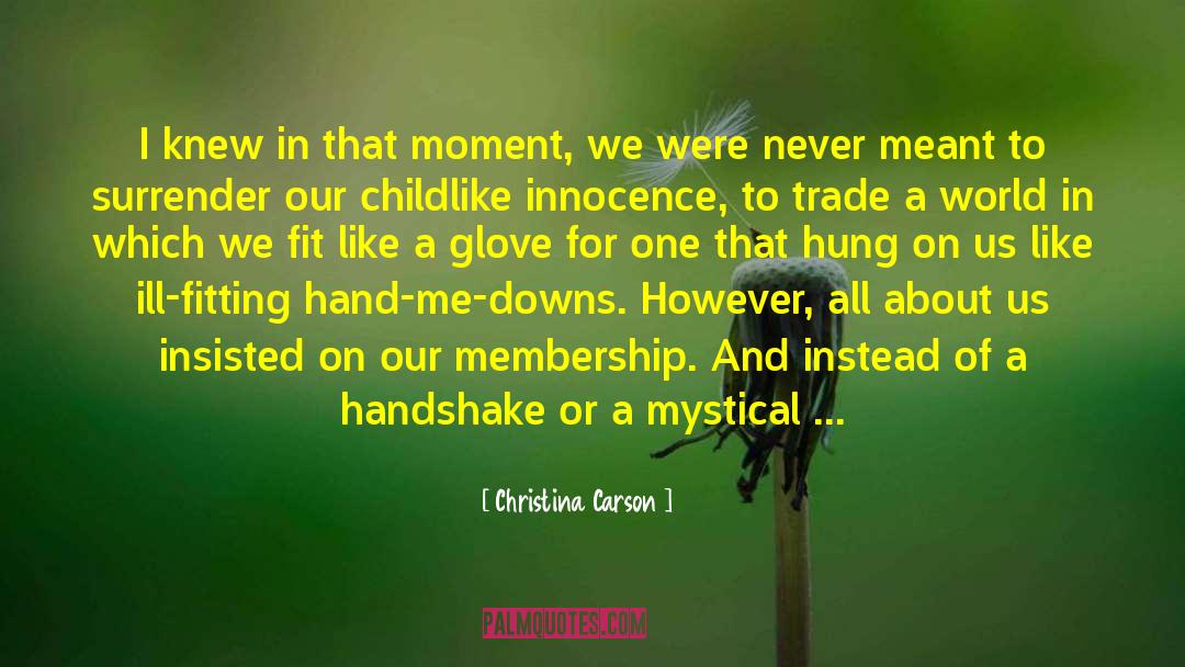 Quantum Reality quotes by Christina Carson