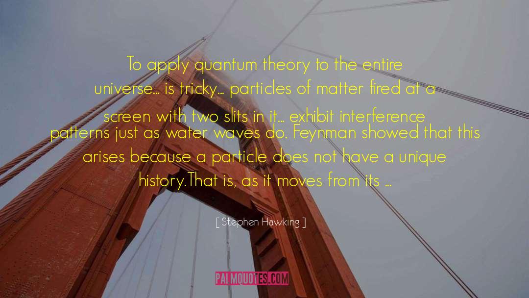 Quantum Theory quotes by Stephen Hawking