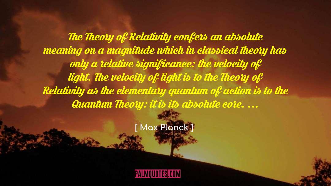 Quantum Theory quotes by Max Planck