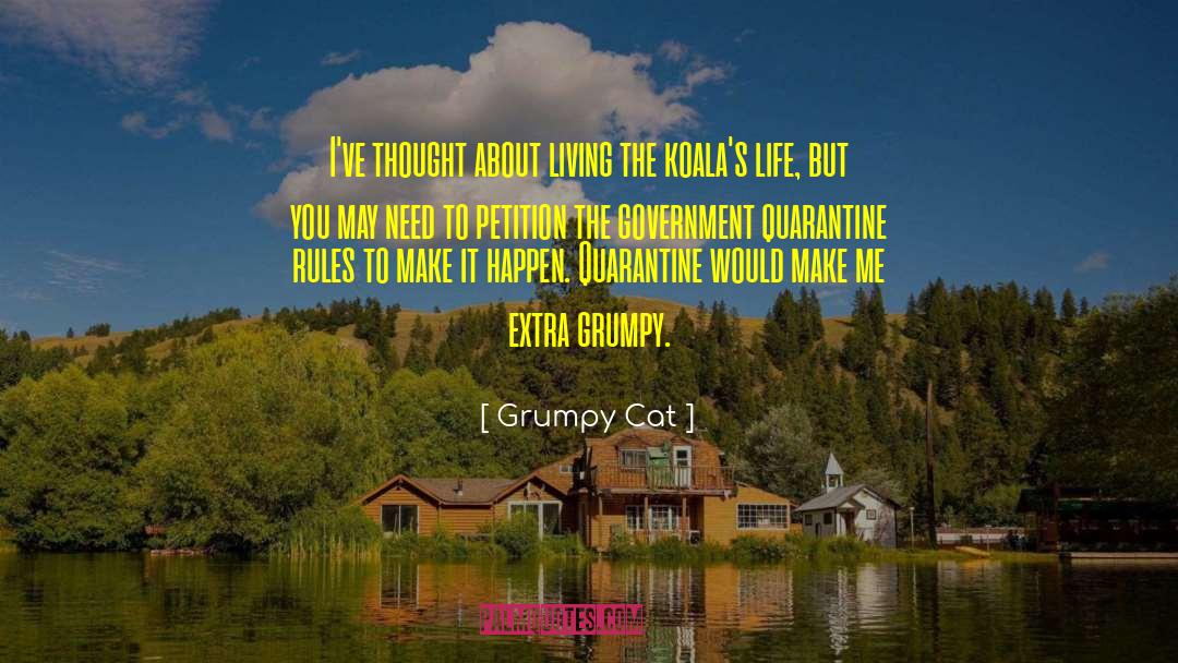 Quarantine quotes by Grumpy Cat
