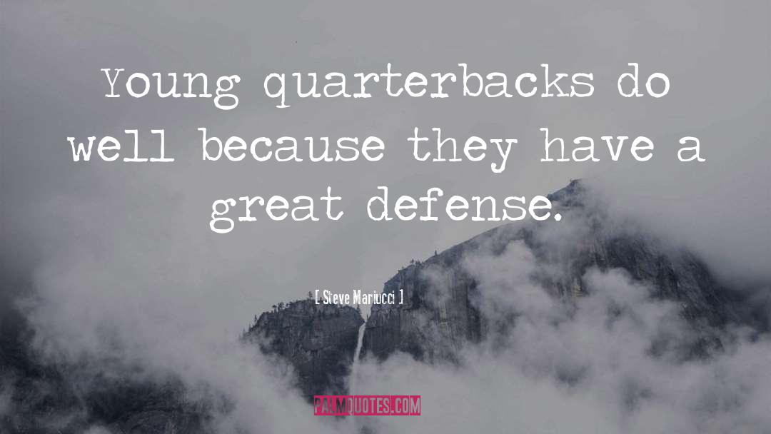 Quarterback quotes by Steve Mariucci