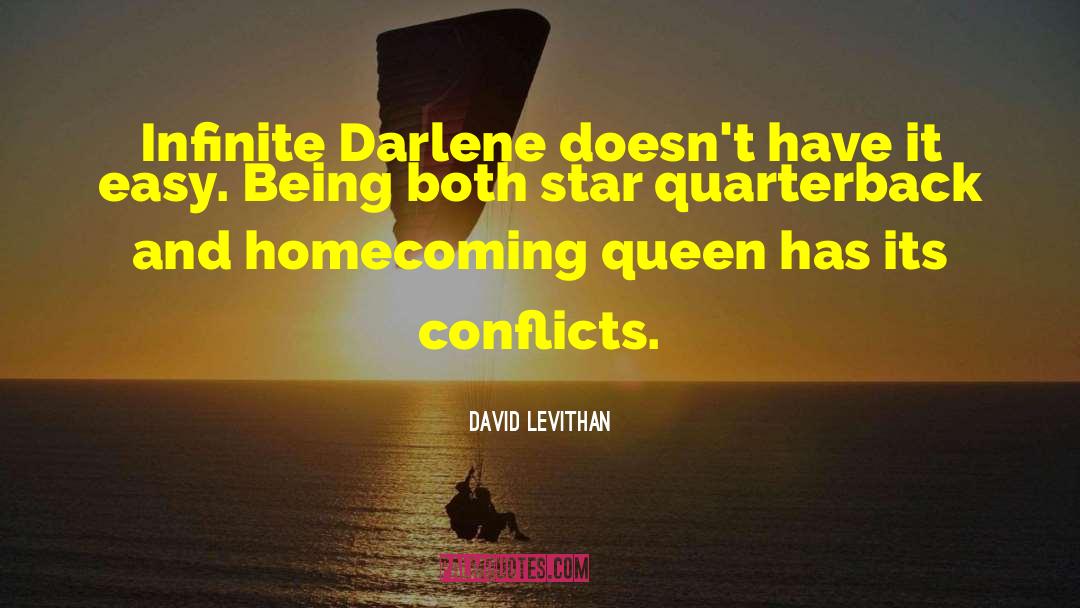 Quarterback quotes by David Levithan