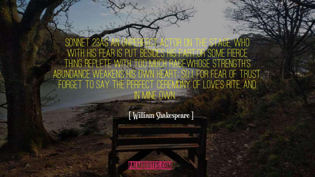 Quatrains In Sonnet quotes by William Shakespeare