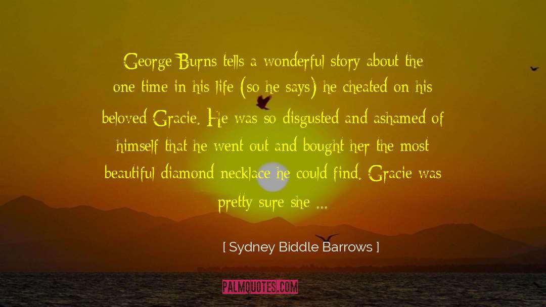 Quatrefoil Necklace quotes by Sydney Biddle Barrows