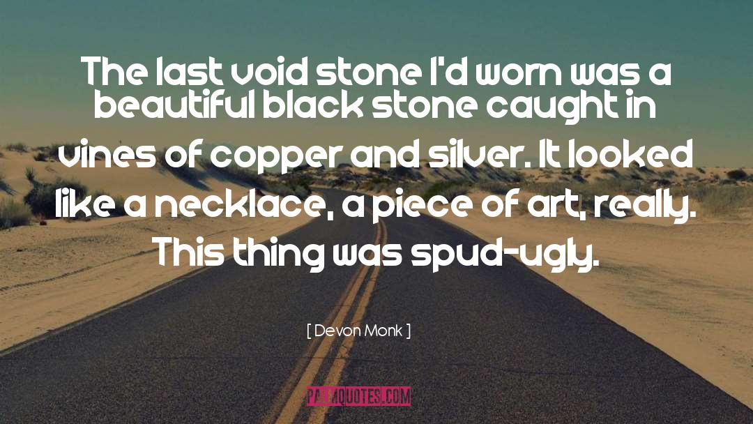Quatrefoil Necklace quotes by Devon Monk