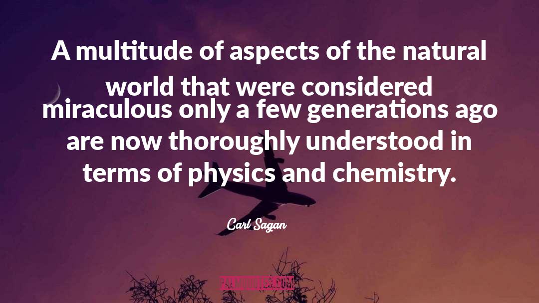 Quatum Physics quotes by Carl Sagan