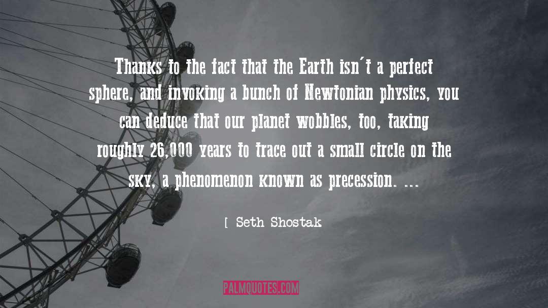 Quatum Physics quotes by Seth Shostak