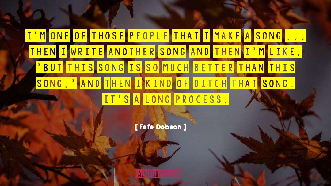 Qubeka Song quotes by Fefe Dobson