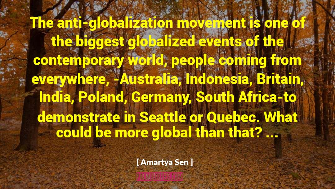 Quebec quotes by Amartya Sen