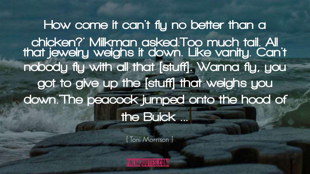 Quebedeaux Buick quotes by Toni Morrison